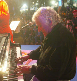 Enzo Randisi a Mondello durante la 4a edizione del New Jazz Festival