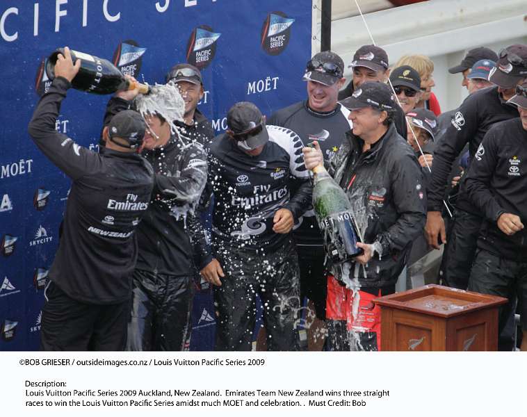 20090214-1920.jpg - Louis Vuitton Pacific Series 2009 Auckland, New Zealand.  Emirates Team New Zealand wins three streight races to win the Louis Vuitton Pacific Series amidst much MOET and celebration. .  Must Credit: Bob Grieser/Outsideimages.co.nzLouis Vuitton Pacific Series 2009 Auckland, New Zealand.  Emirates Team New Zealand wins three streight races to win the Louis Vuitton Pacific Series amidst much MOET and celebration. .  Must Credit: Bob Grieser/Outsideimages.co.nz