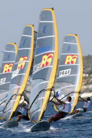 Windsurf in gara ad Alacati