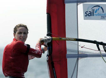 Alessandra Sensini, prima nella RS:X femminile alla Sail Melbourne 2007