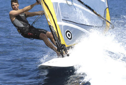 Paco Wirz in azione durante la Coppa Italia al World Festival on the Beach 2007