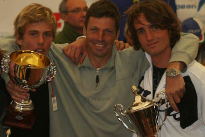 Paco Wirz con Marco Baglione e Manfredi Misuraca