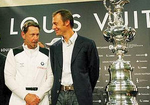 Larry Ellison (Oracle) ed Ernesto Bertarelli (Alinghi) 